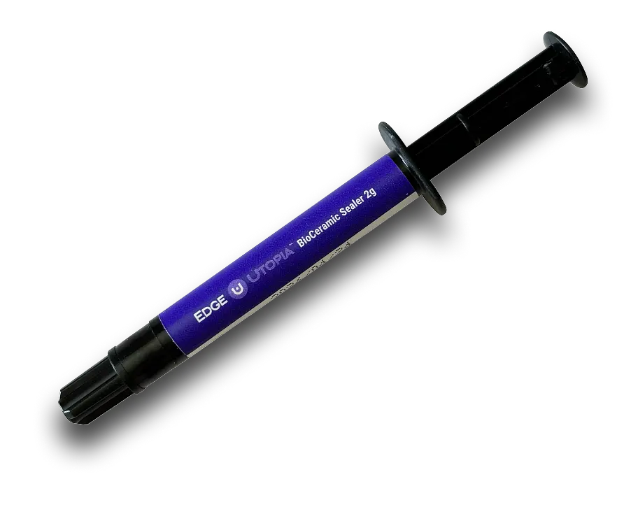 Bioceramic sealer syringe product photo