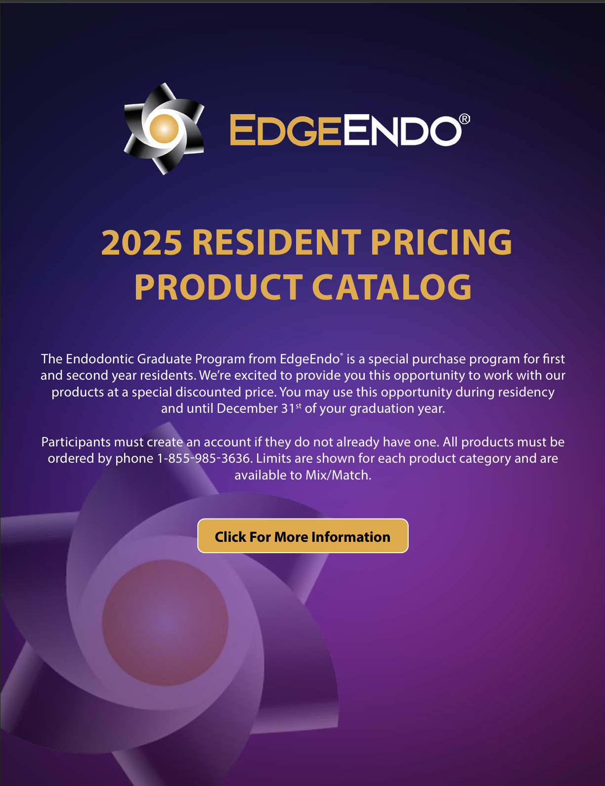 edgeendo resident pricing catalog